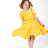 The Juliet Dress in Zingy Petals