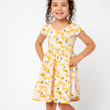 The Summer Sleeve Ballet Dress in Honeycomb