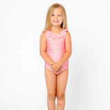 The Madison One Piece in Pink Lemonade