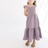 The Smocked Dress in Lavender Mist