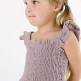 The Smocked Dress in Lavender Mist