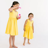 The Tank Ballet Dress in Maize