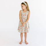 The Tank Ballet Dress in Spring Flowers