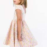 The Summer Sleeve Ballet Dress in Summer Terrazzo