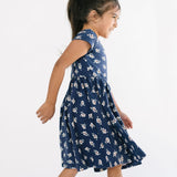 The Summer Sleeve Ballet Dress in Best Buds