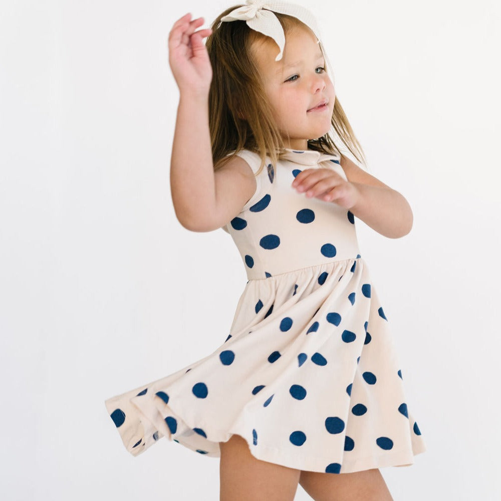 The Peter Pan Ballet Dress in Droplet Alice + Ames The Peter Pan Ballet Dress in Droplet Alice + Ames
