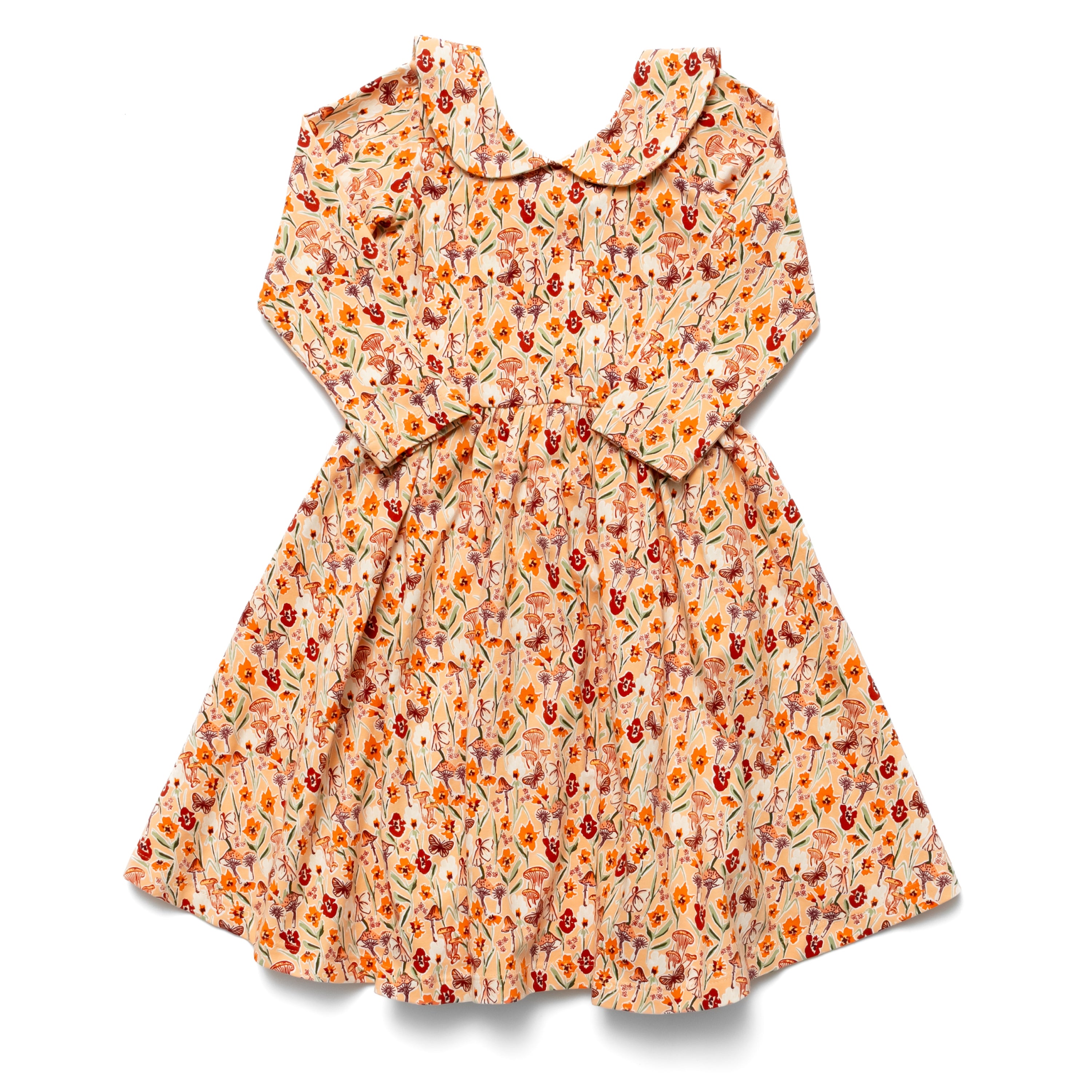The Long Sleeve Peter Pan Dress in Wonderland | 7 The Long Sleeve Peter Pan Dress in Wonderland | 7