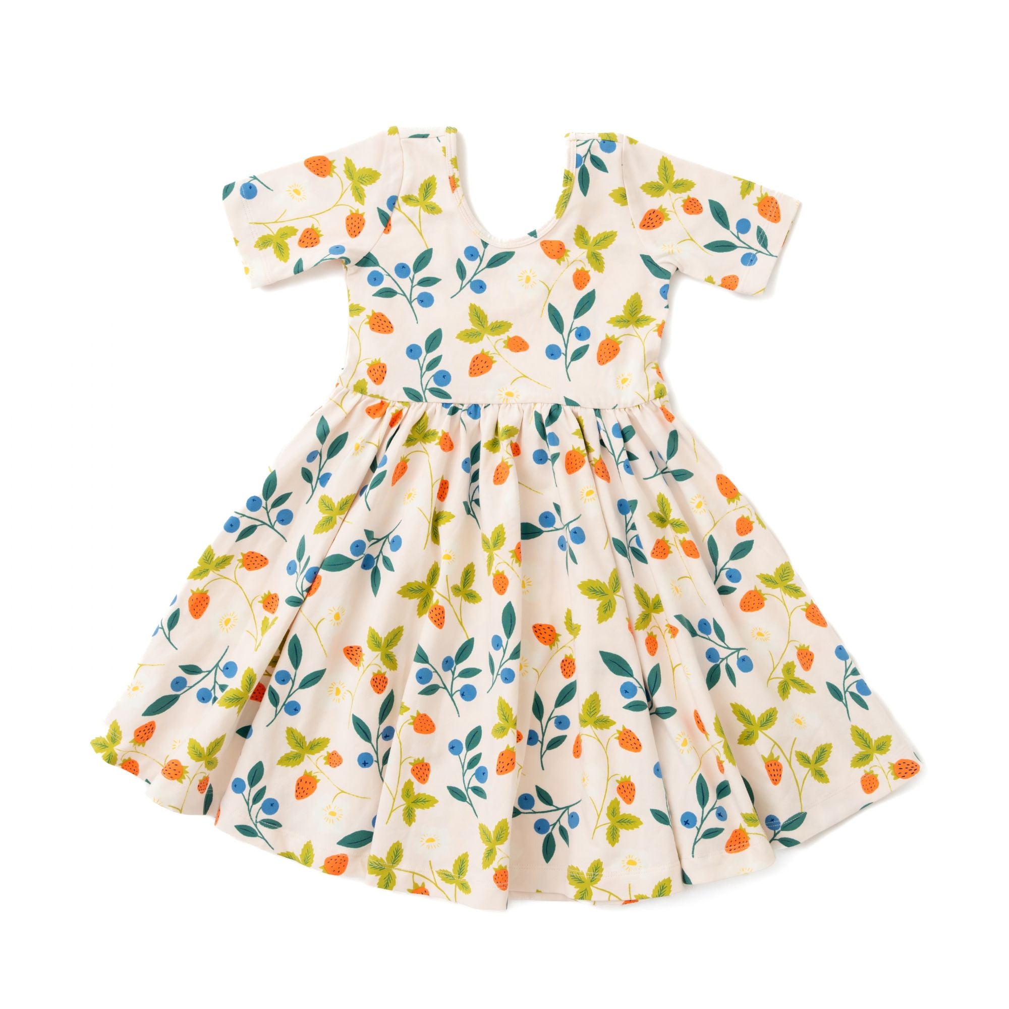 The Short Sleeve Ballet Dress in Very Berry | 8