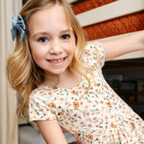 The Summer Sleeve Ballet Dress in Peach Petal