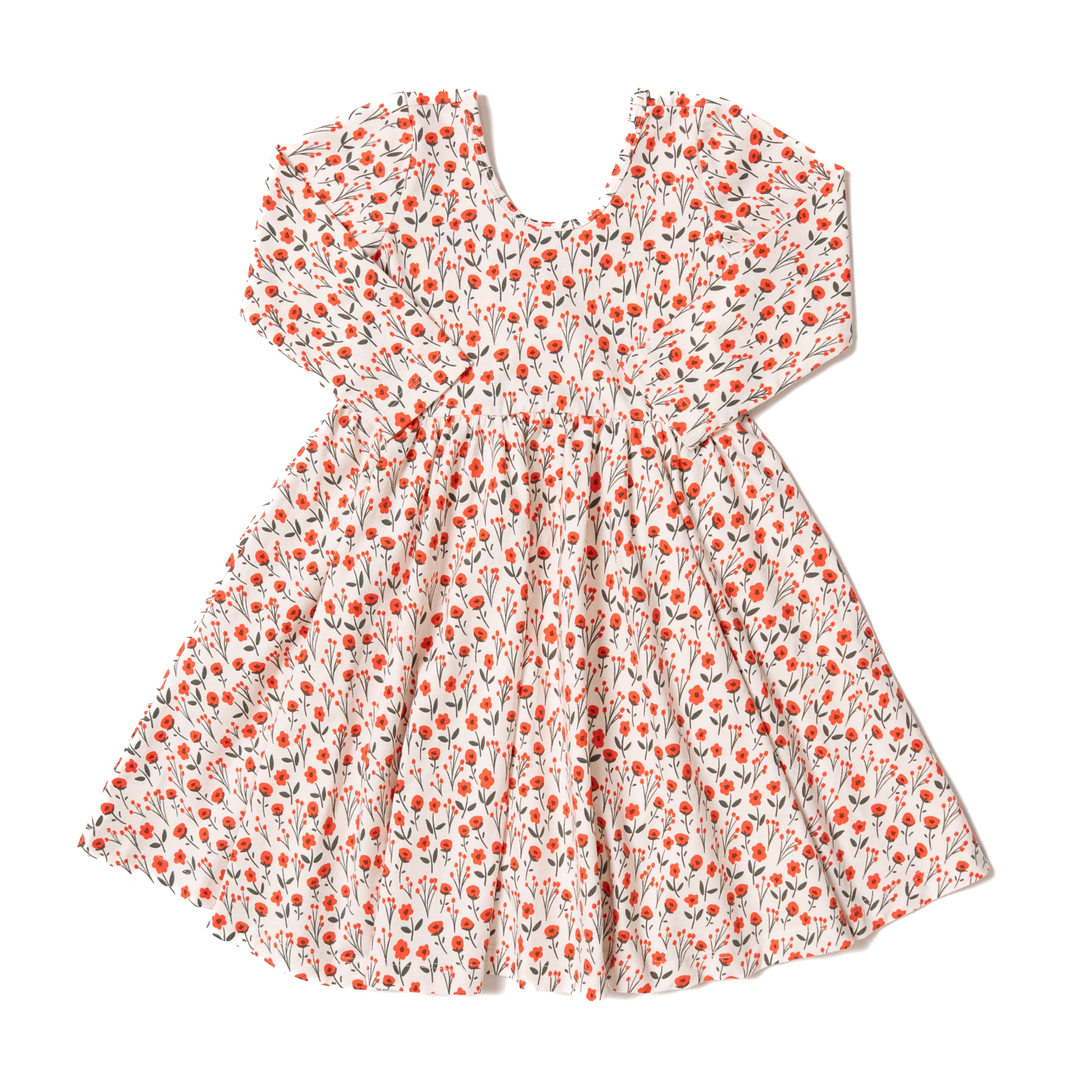 The Ballet Dress in Ruby Floral | 4T