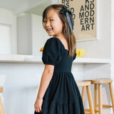 The Juliet Dress in Ebony