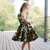 The Juliet Dress in Midnight Botany