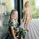 The Juliet Dress in Midnight Botany