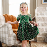 The Short Sleeve Ballet Dress in Flutter