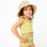 The Allyson Two-Piece in Lime
