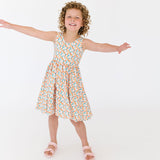 The Tank Ballet Dress in Paper Chain