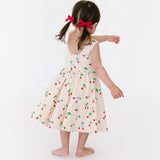 The Tank Ballet Dress in Cherries