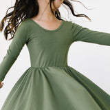 The Ballet Dress in Olivine
