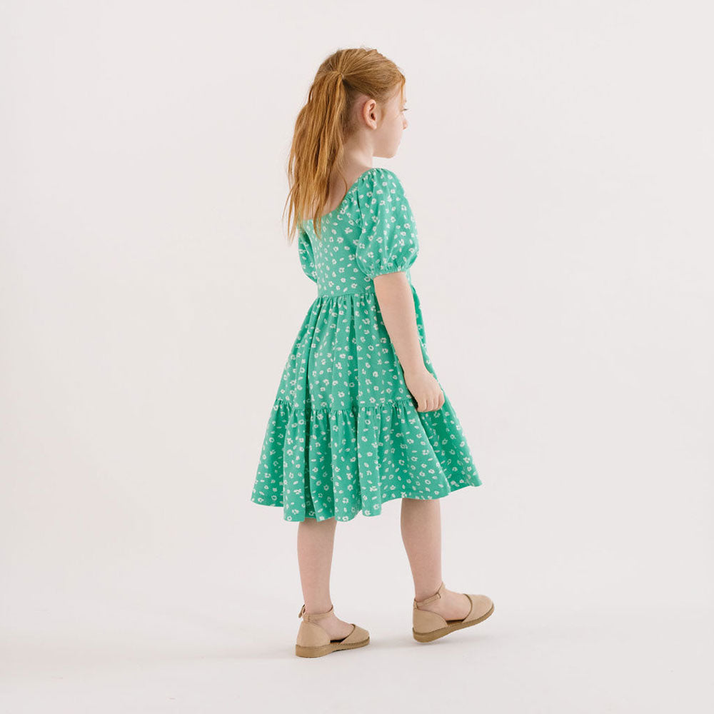 The Juliet Dress in Ditsy Green – Alice + Ames