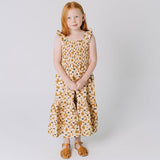 The Smocked Dress in Crowed Petal