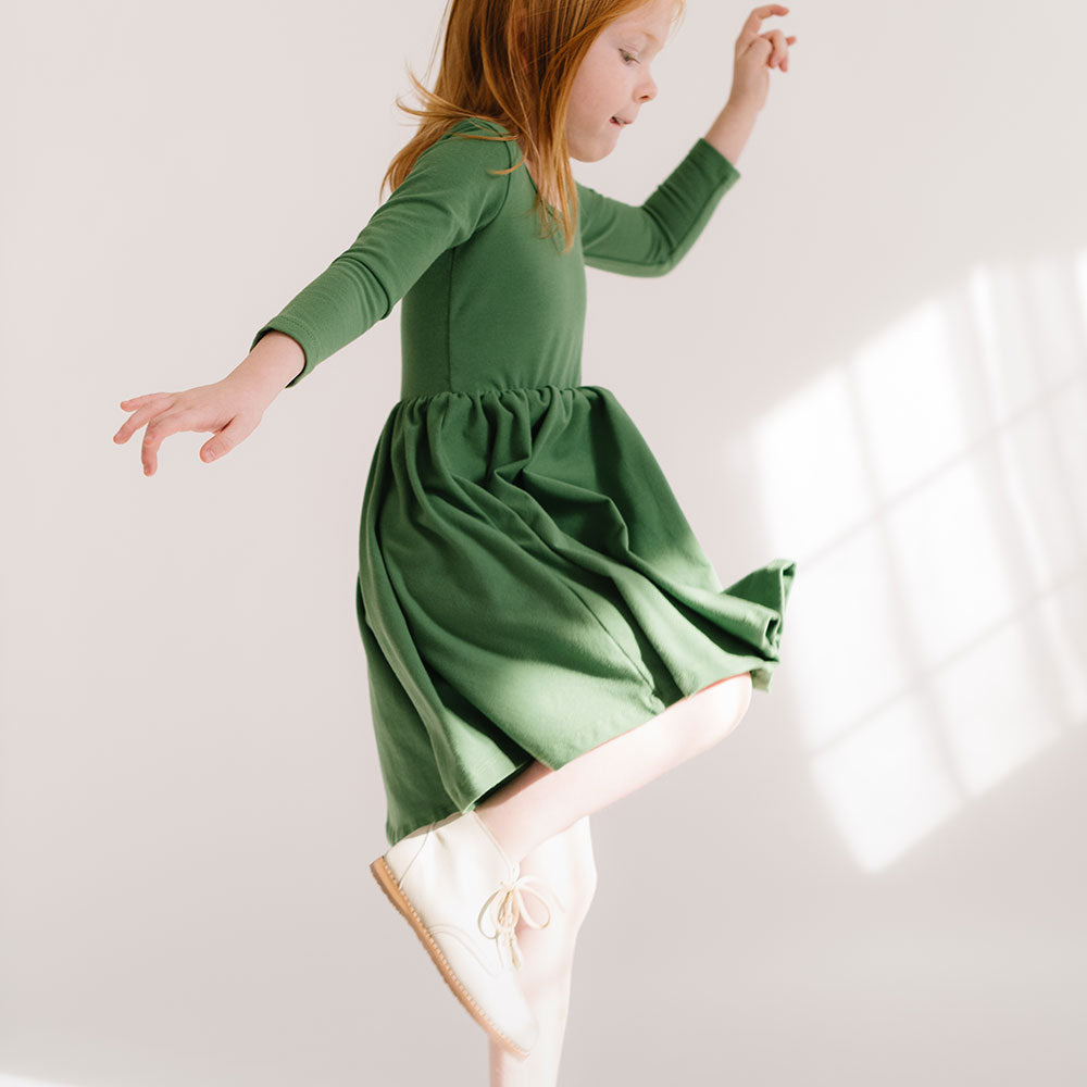 The Ballet Dress in Elm Green Alice + Ames The Ballet Dress in Elm Green Alice + Ames