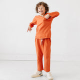 The Long Sleeve Tee in Rust