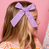 The Lila Bow Clip Set