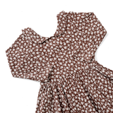 The Long Sleeve Peter Pan Dress in Autumn Ditsy