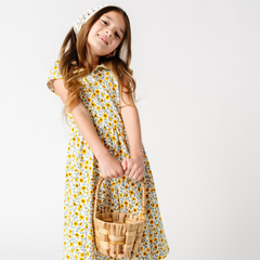The Peter Pan Ballet Dress in Sunflower