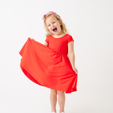 The Summer Sleeve Ballet Dress in Lifeguard