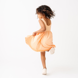 Tank Ballet Dress in Coral