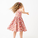 The Summer Sleeve Ballet Dress in Poppy Floral