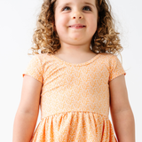 The Summer Sleeve Ballet Dress in Coral