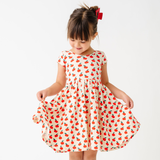 The Summer Sleeve Ballet Dress in Apples