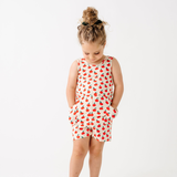 The Tank Shortie Jumpsuit in Apples