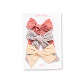 The Adaline Bow Clip Set