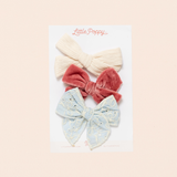 The Raegan Bow Clip Set