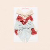 The Raegan Bow Clip Set