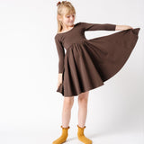 The Ballet Dress in Chocolate