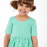 The Short Sleeve Ballet Dress in Spring Picnic