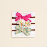 The Florence Headband Bow Set