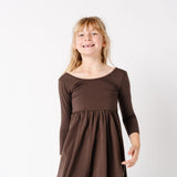 The Ballet Dress in Chocolate