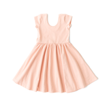 The Summer Sleeve Ballet Dress in Blush
