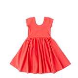 The Summer Sleeve Ballet Dress in Geranium