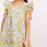 The Stella Dress in Goldenrod