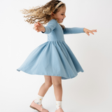 The Ballet Dress in Bluebell Mist