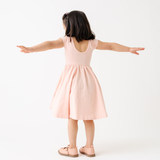 The Summer Sleeve Ballet Dress in Blush