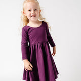 The Ballet Dress in Plum