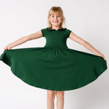 The Peter Pan Ballet Dress in Forest