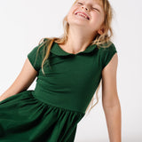 The Peter Pan Ballet Dress in Forest
